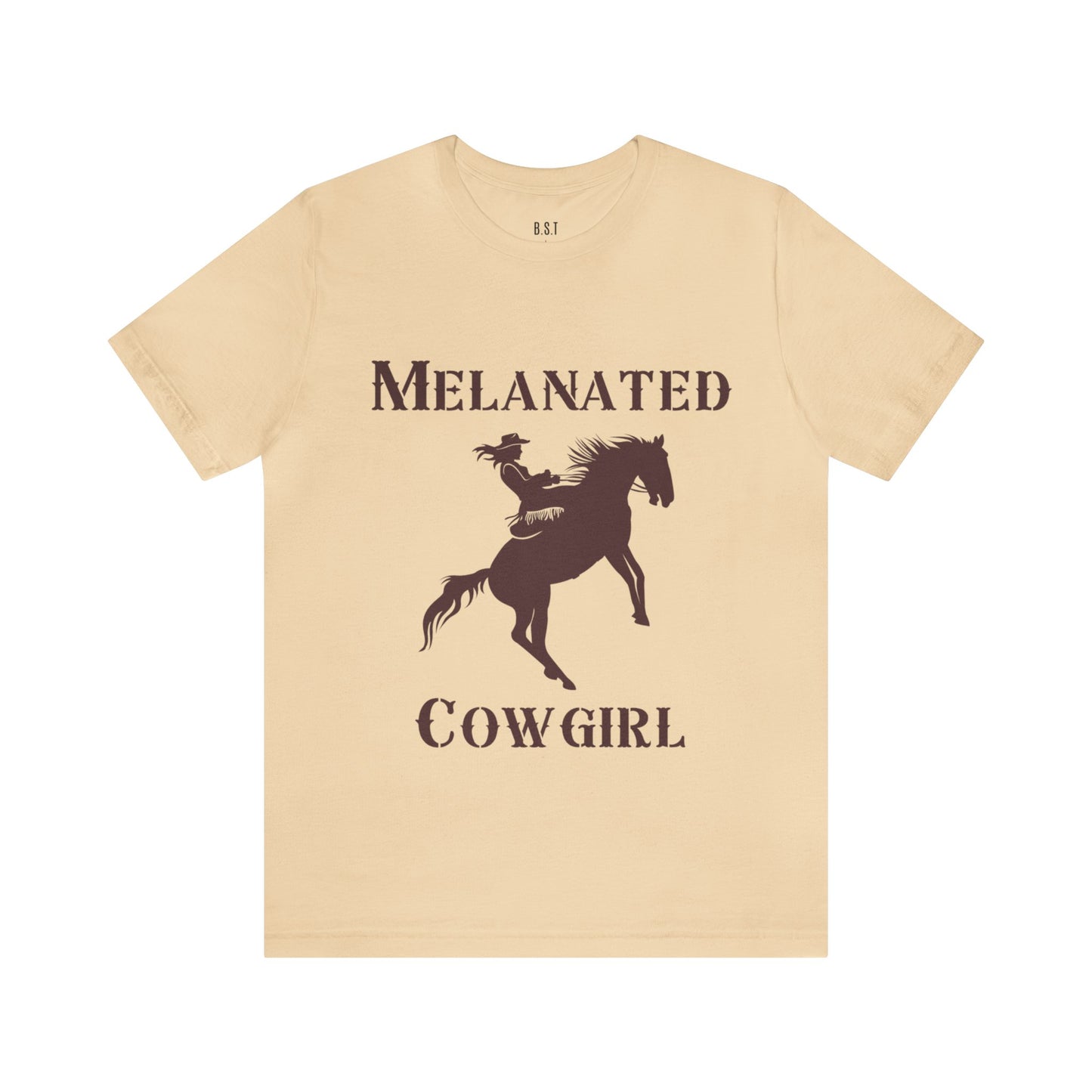 Melanated Cowgirl Unisex Jersey Short Sleeve Tee