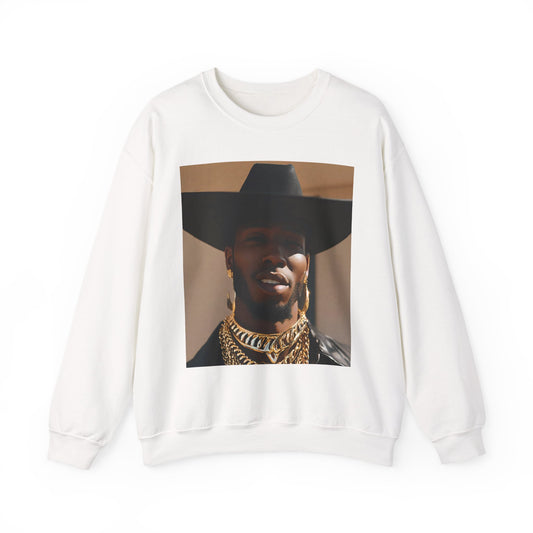 Cowboy Tyrone  — Gold Grill Wranglers Unisex Sweatshirt