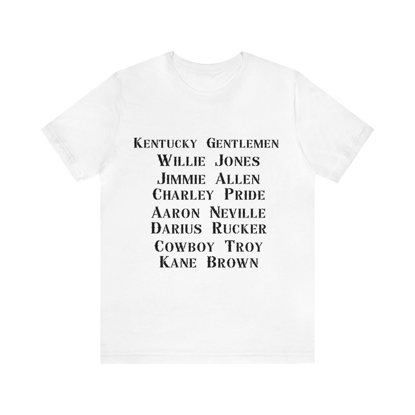 Black Men in Country Unisex Jersey Short Sleeve Tee