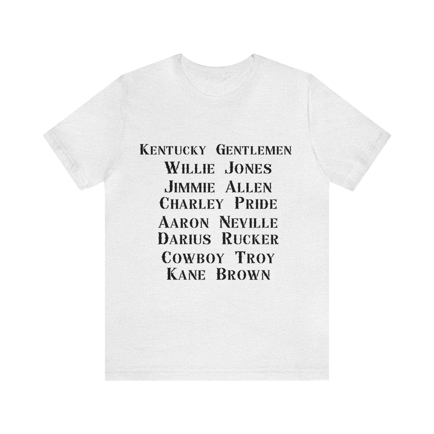 Black Men in Country Unisex Jersey Short Sleeve Tee