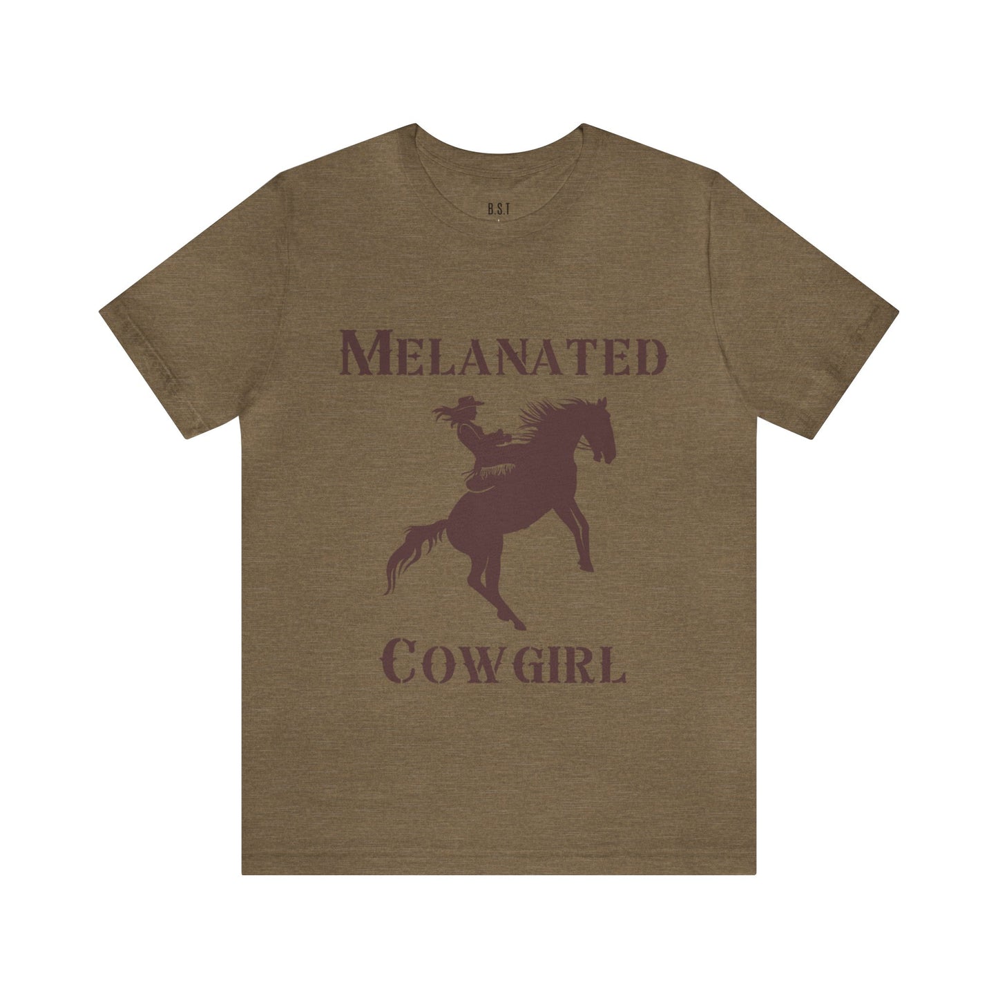 Melanated Cowgirl Unisex Jersey Short Sleeve Tee